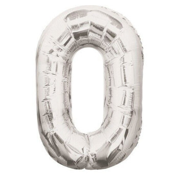 balao foil nº 0 prata 34 polegadas