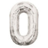 balao foil nº 0 prata 34 polegadas