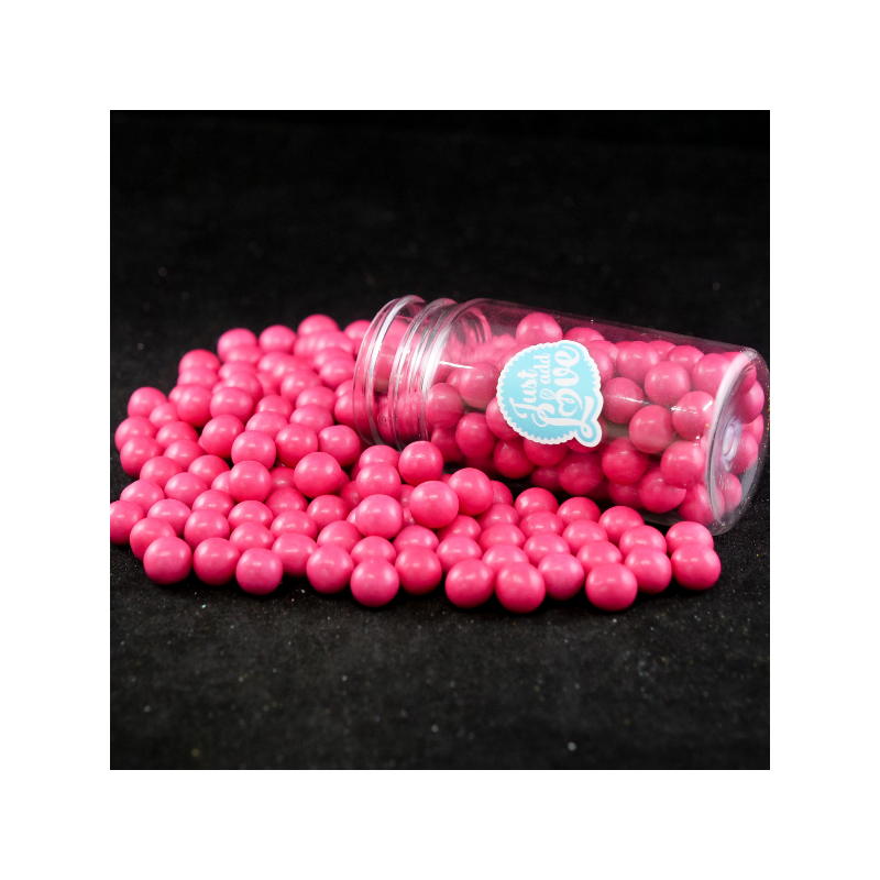 Pérolas de chocolate rosa coque 65gr