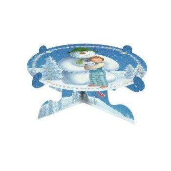 Expositor Cupcakes Boneco de Neve