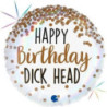 Balão Birthday Dick Head 46cm