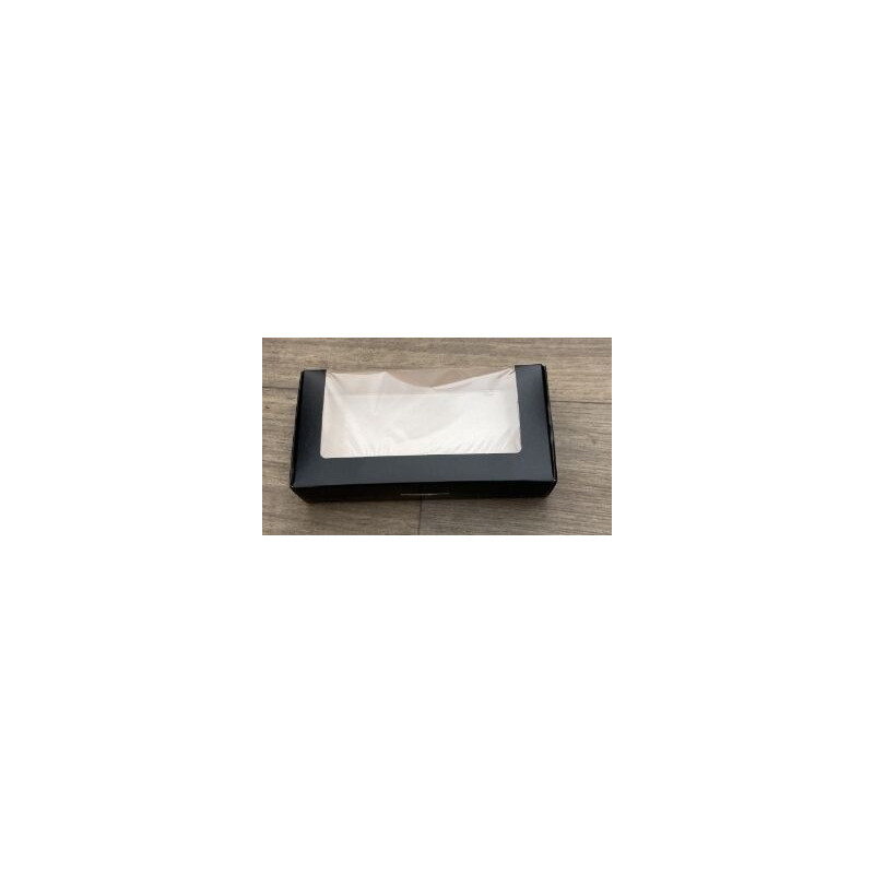 Caixa Bombons Preta 18x9x3,5cm