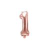 Balão Foil 35cm Rose Gold nº1