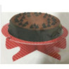 Suporte para bolos vermelho bolas 30 cm