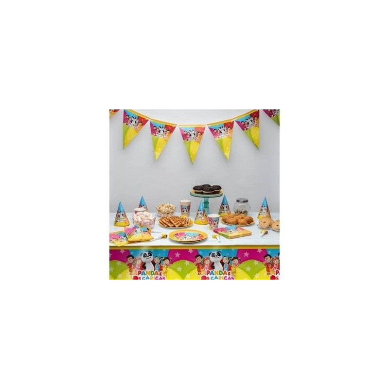 Tolha Panda e os Caricas 140cmx180cm