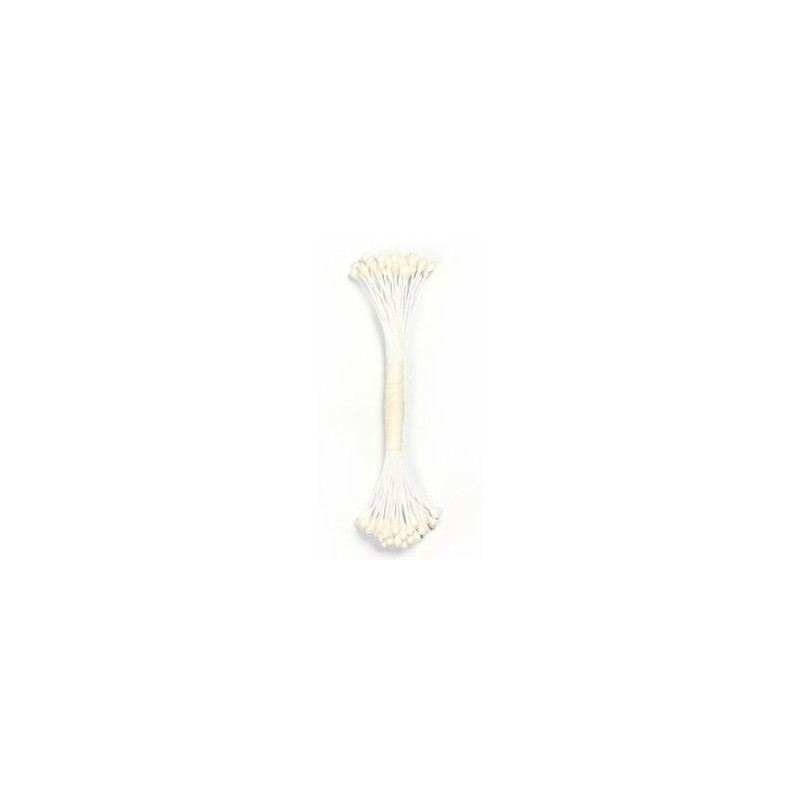 PME-50 Estames para flores branco pérola