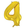 Balão foil 34" Ouro nº 4