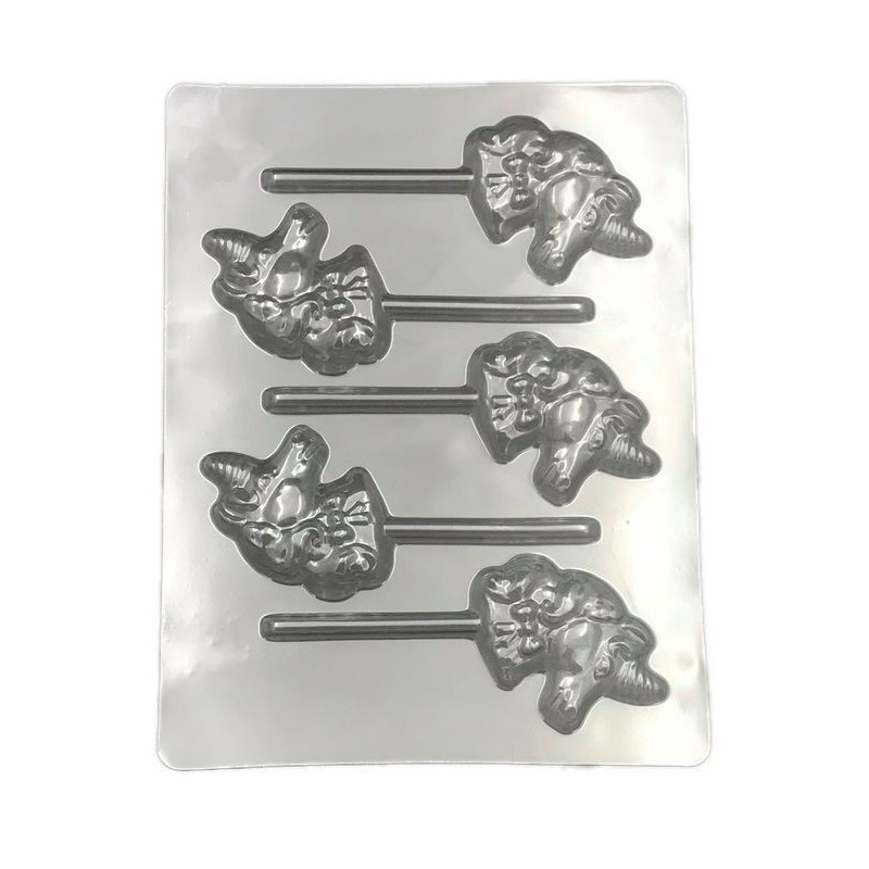 Moldes Chocolate Unicórnios