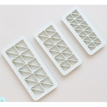 Cortadores geométricos triângulos isósceles