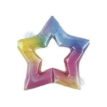 Estrela 48” opal rainbow interligavel
