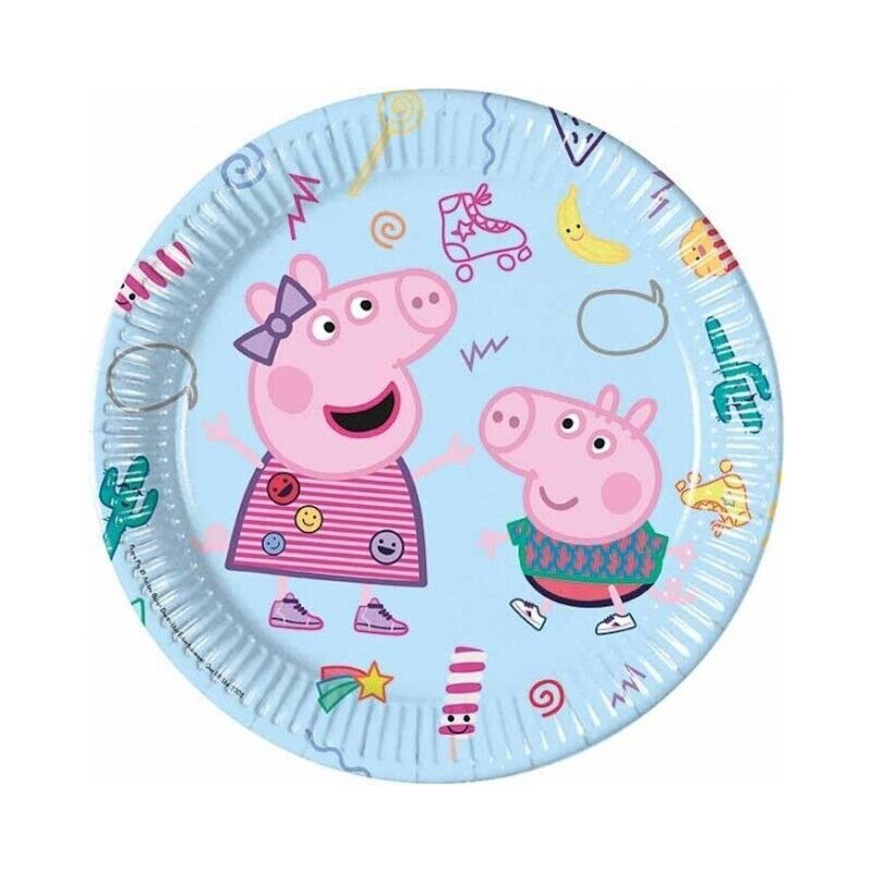 8pratos 23cm Peppa PIB
