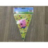1 bandeirinha triangular Peppa pig