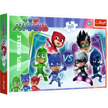 Puzzle 160 pças PjMasks