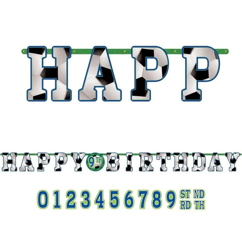 Banner Championship Soccer Add an Age 320x25cm