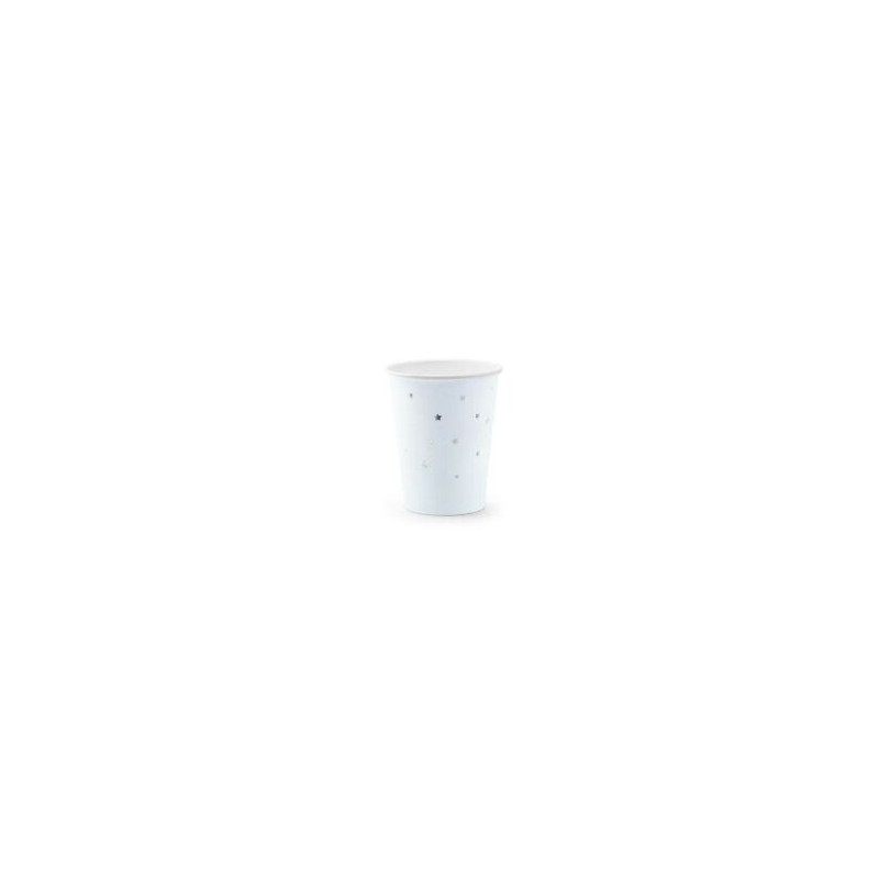 6 copos stars, light blue 260 ml
