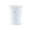 6 copos stars, light blue 260 ml