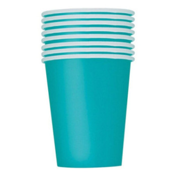 8 copos 270 ml caribbean real
