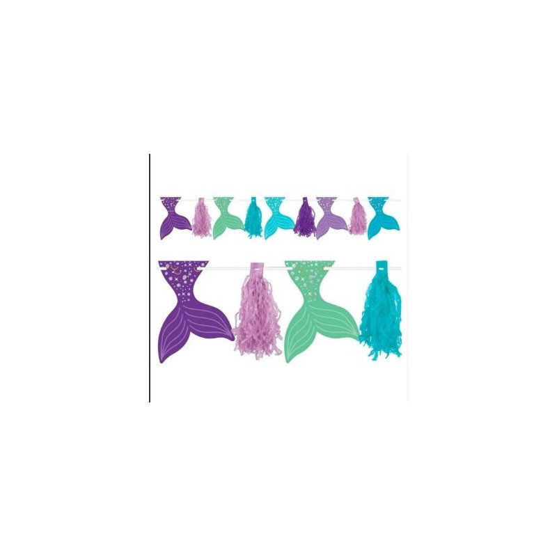 Mermaid Wishes Tassel Garlands 3,04m