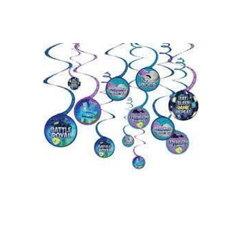 12 Battle Royal Swirl Decoration