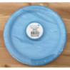 6 Pratos 18cm azul claro