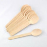 12 Colheres de Madeira 16cm