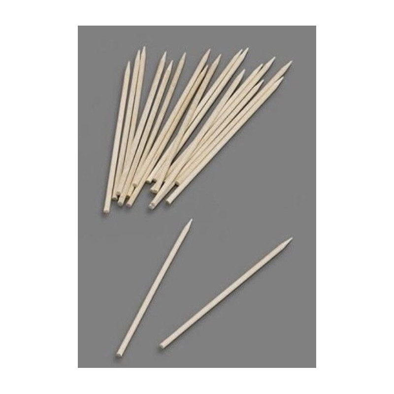 100 Palitos de Bambú 15x0.2cm