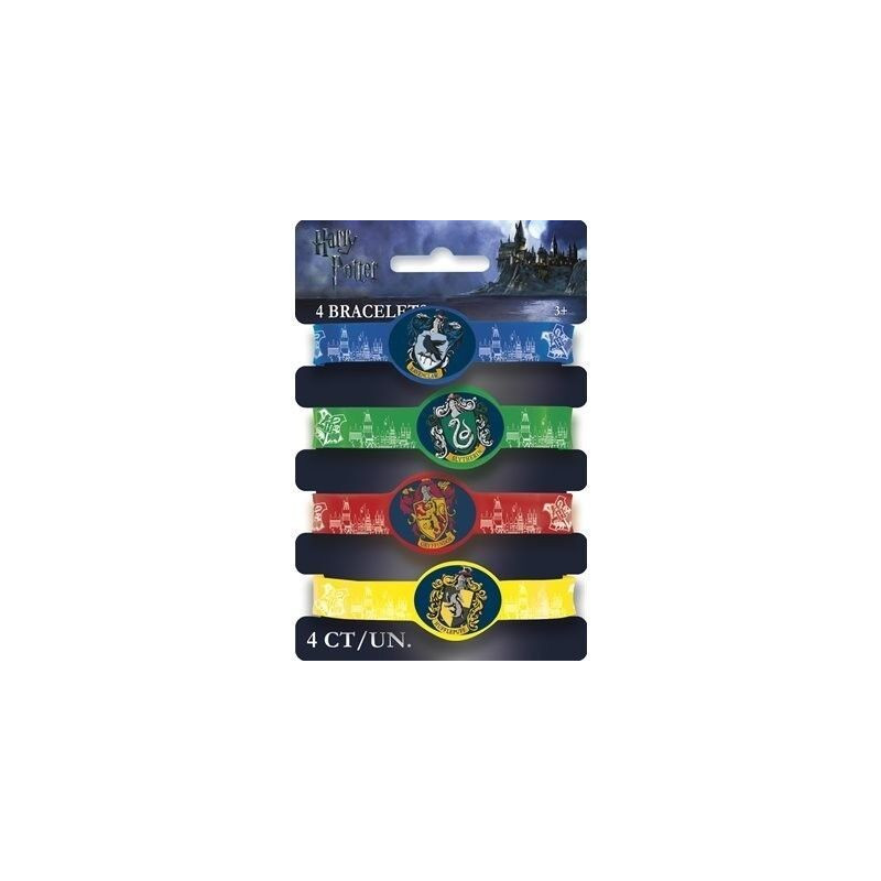 4 Pulseiras Harry Potter