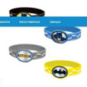 4 Pulseiras de Borracha Batman