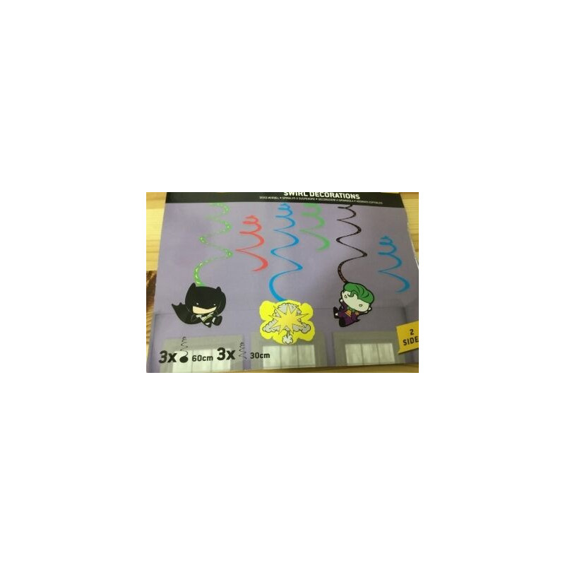 6 Swirls Batman v Joker