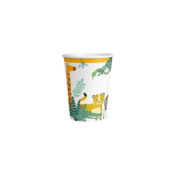 8 Copos 250ml Get Wild