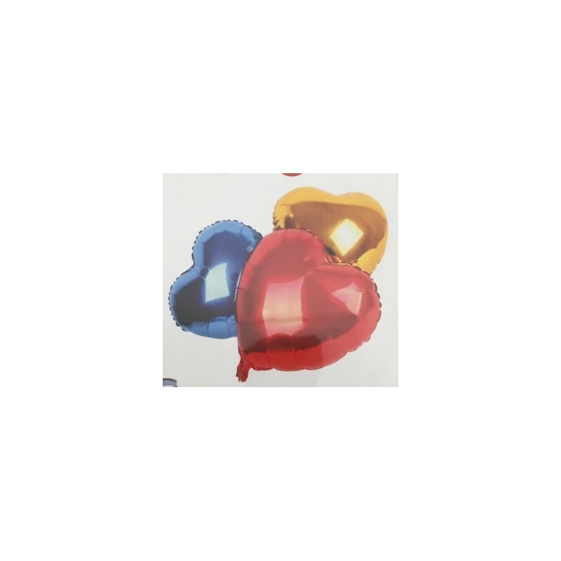 Balão Foil coração 18” 45x45cm