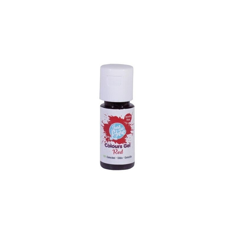 Colours Gel Vermelho 25ML