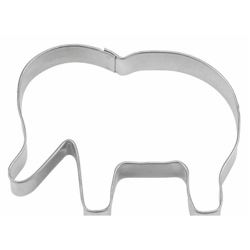 Cortante em metal, 6cm, Elefante