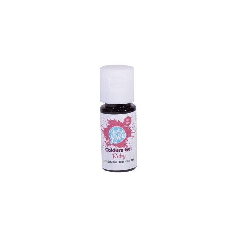 colours gel ruby 25ml