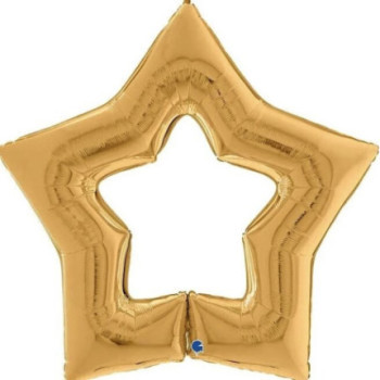 Estrela 48" dourado iterligável