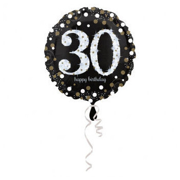 STD 18" Gold Sparkling celebration 30-s40