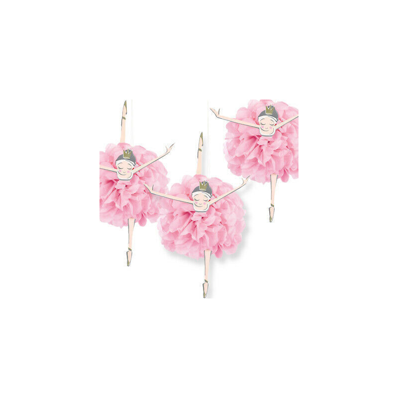 3 Pompons Bailarina