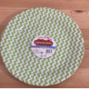 6 Pratos Papel Chevron 18cm