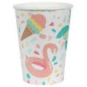 10 Copos de Papel Summer Smoothie