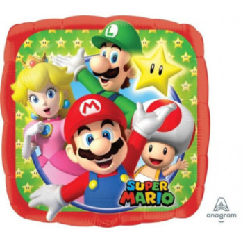 Balão Foil Super Mario 43cm
