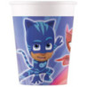 8 copos papel Pj Masks 200ml