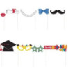 Graduação Foto Props 10pcs