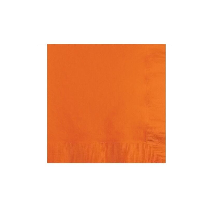 20 Guardanapos 25cm - Laranja