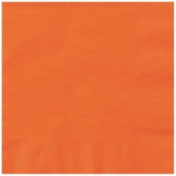 20 Guardanapos 33cm - Laranja