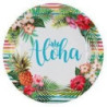 10 Pratos Summer Aloha 22.5cm