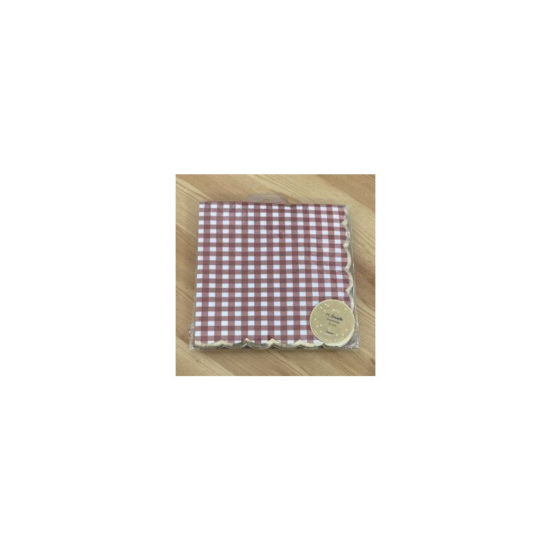 16 Guardanapos Picnic Foil - 33cm