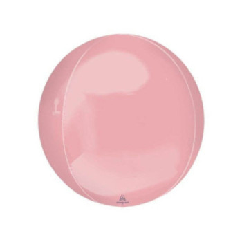 Balão Foil Orbz Rosa Pastel G20