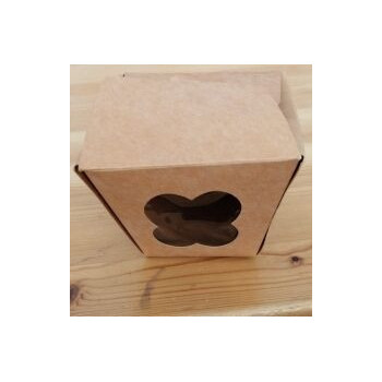 Caixa para cupcake 9x9x7,5cm