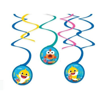 Swirl 6 pças Baby Shark