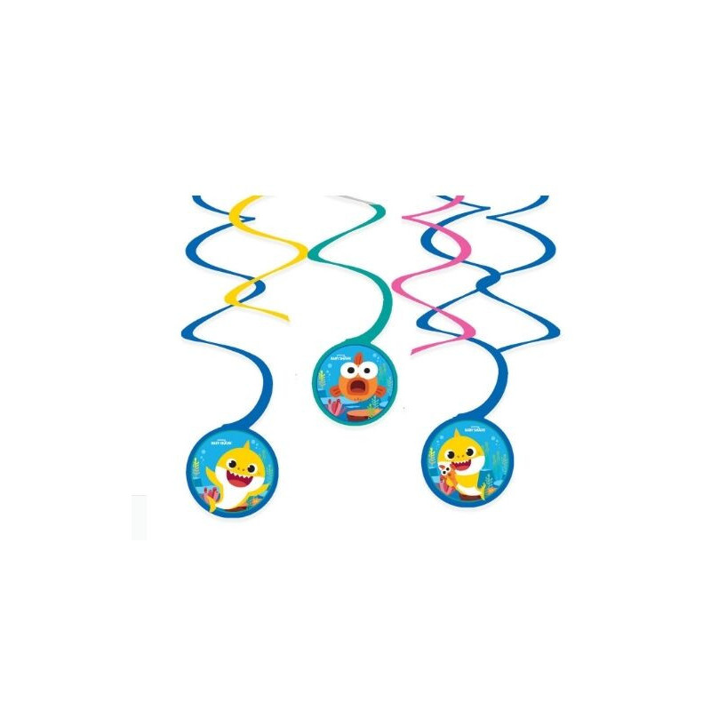 Swirl 6 pças Baby Shark